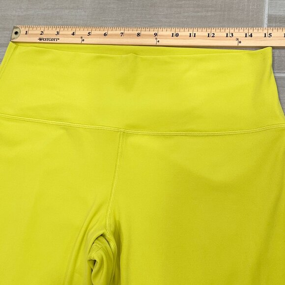 Lululemon Align High-Rise Pant 25” Leggings in Yellow Serpentine Chartreuse - Picture 10 of 15